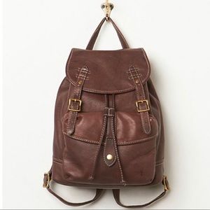 Frye leather backpack